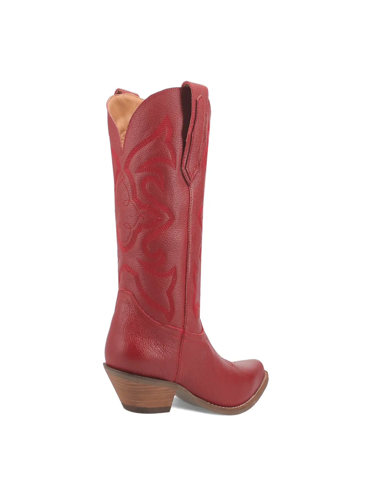 Dingo1969 Out West Red Smooth Suede Leather Western Boot for Tennessee Vols Game Day