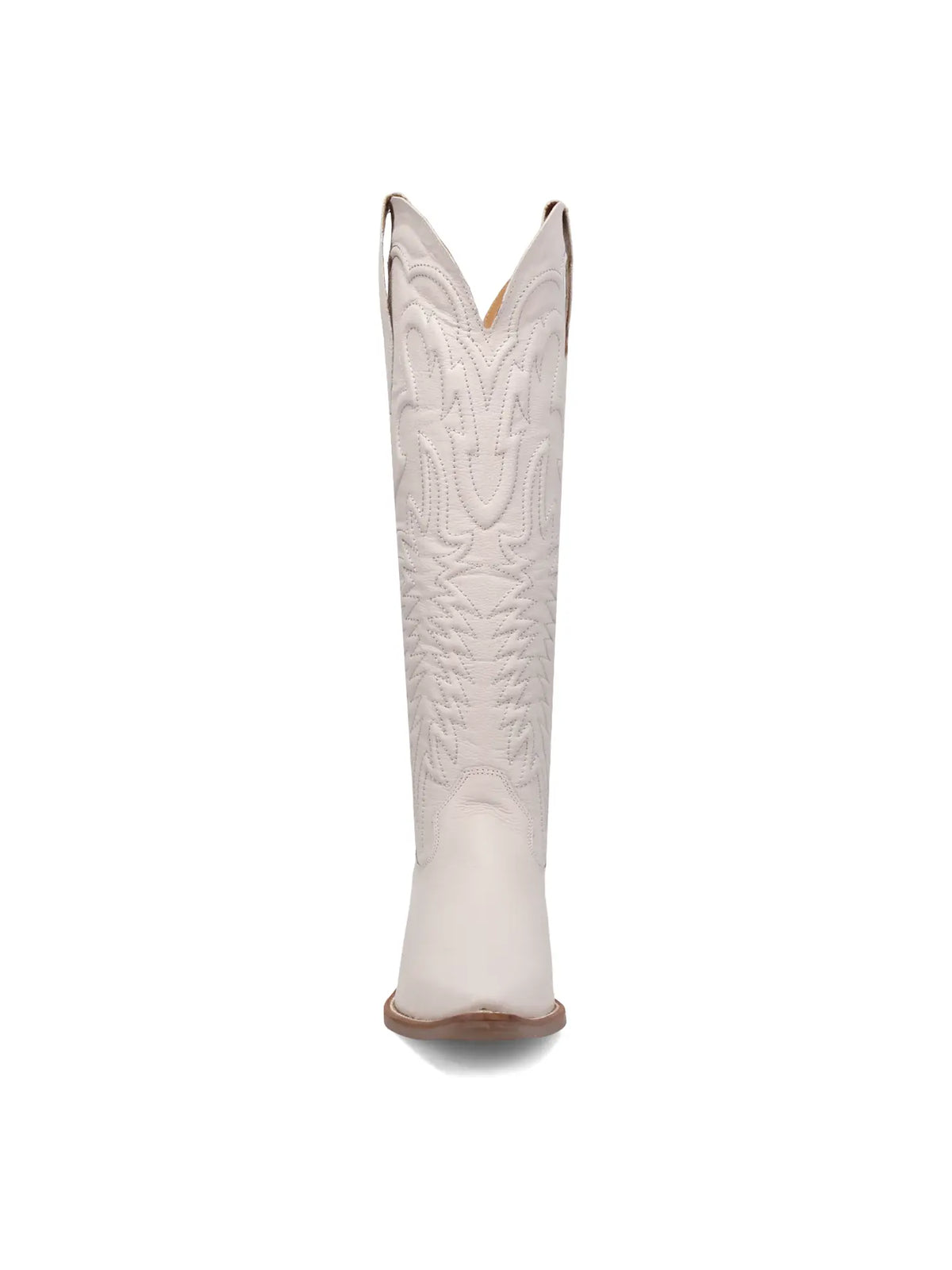 Dingo1969 Raisin Kane Tall White Embossed Leather Boot for Tennessee Vols Game Day