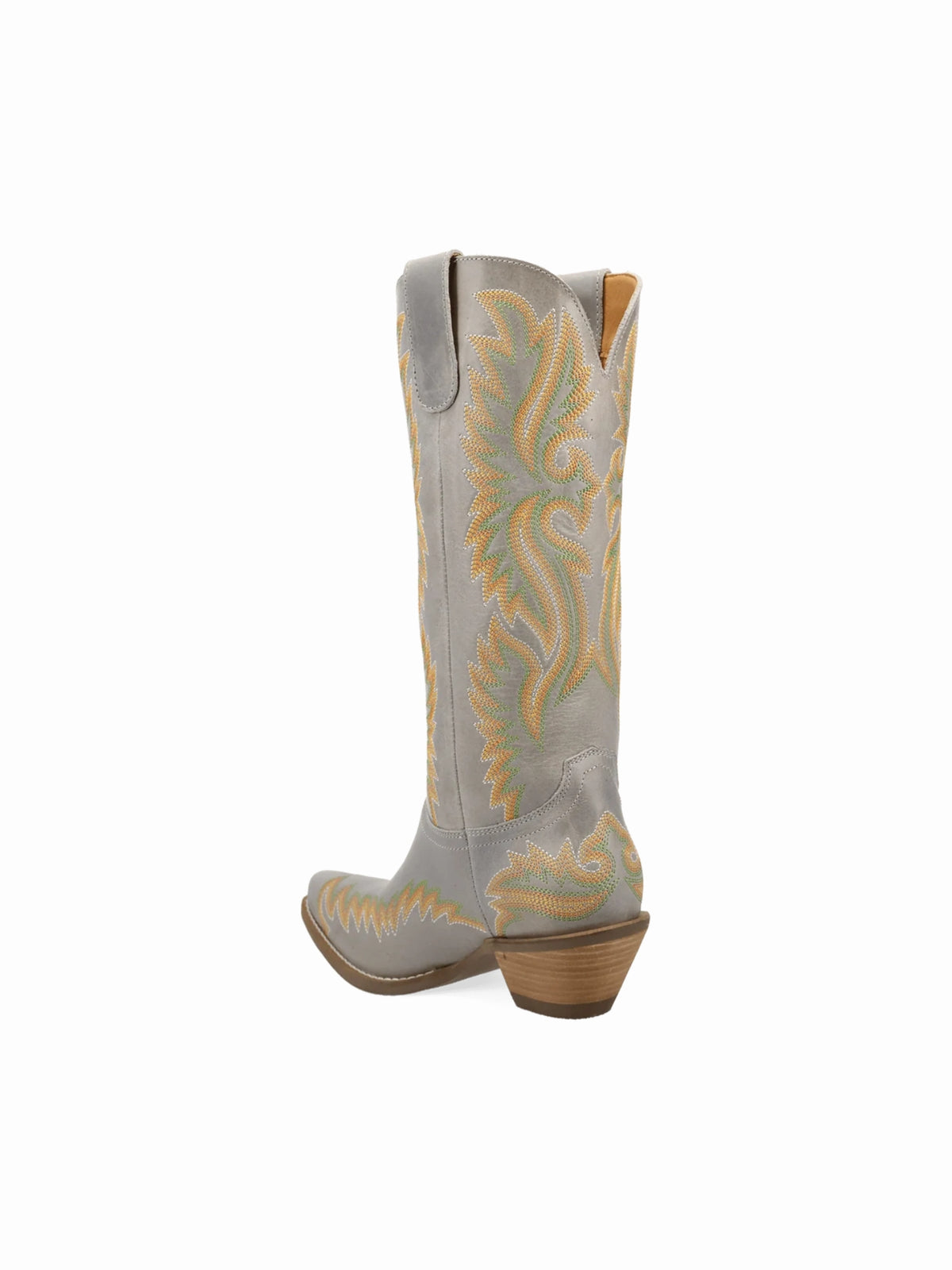 Dingo1969 Lantana Tall Leather Western Boot  white