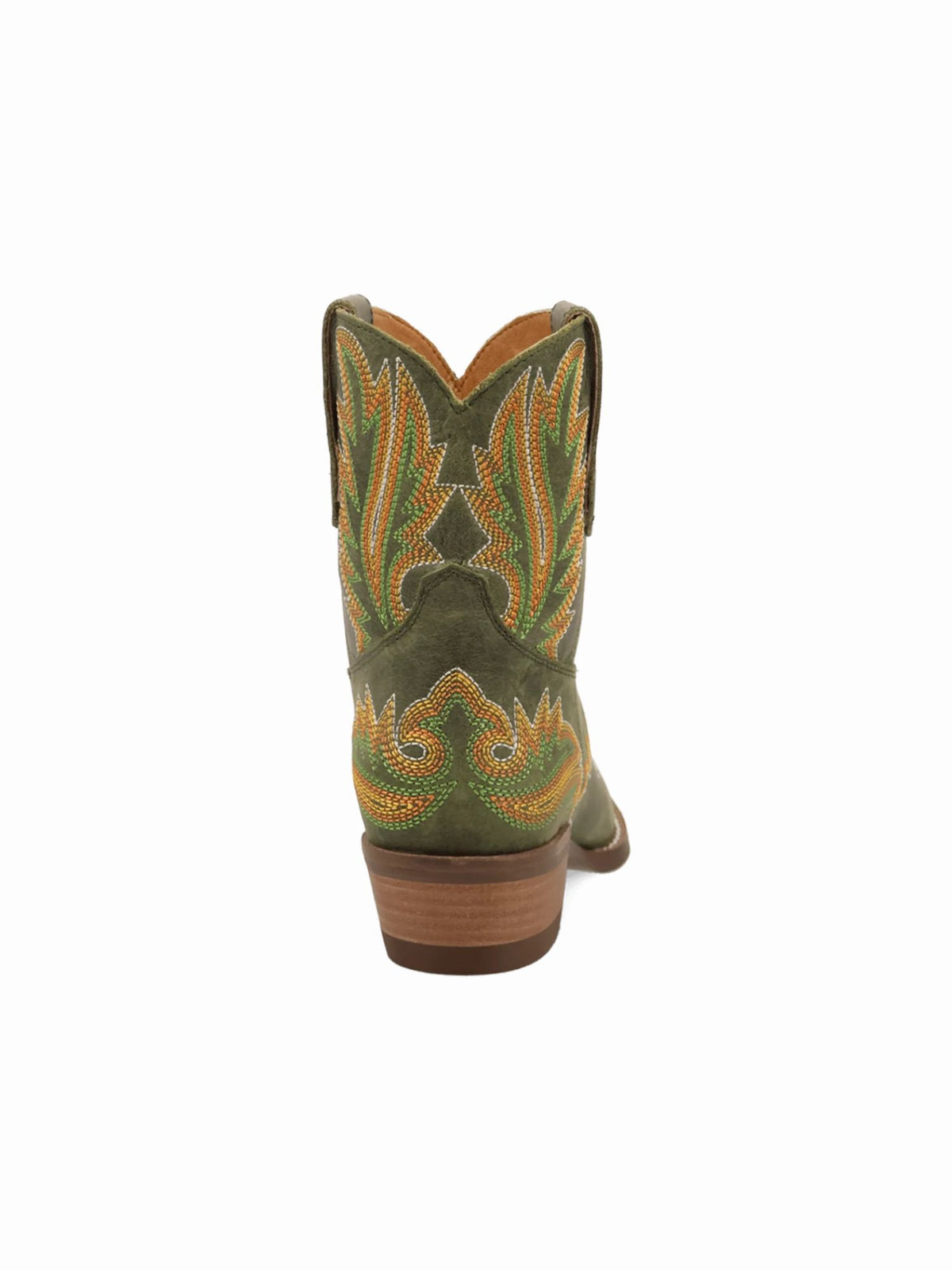 Dingo1969 Laurel Western Bootie olive
