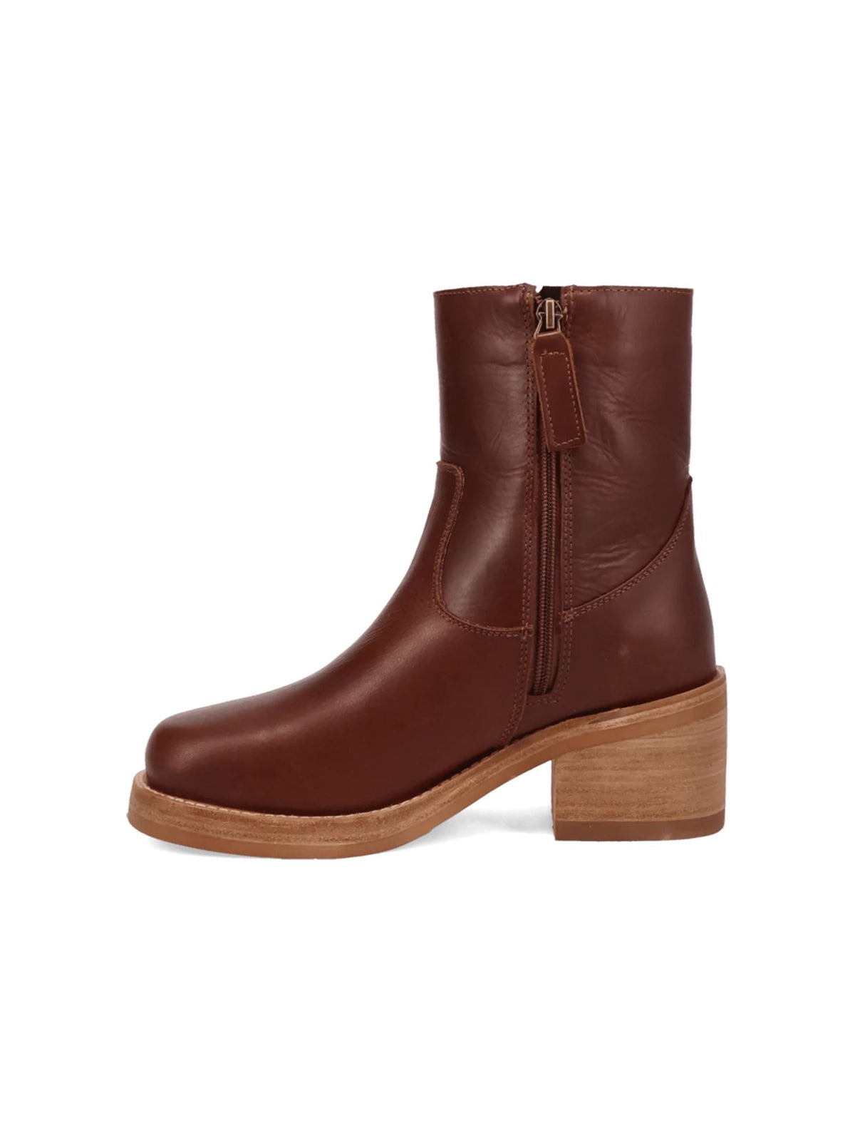 Dingo1969 Roxy Leather Bootie in brown 