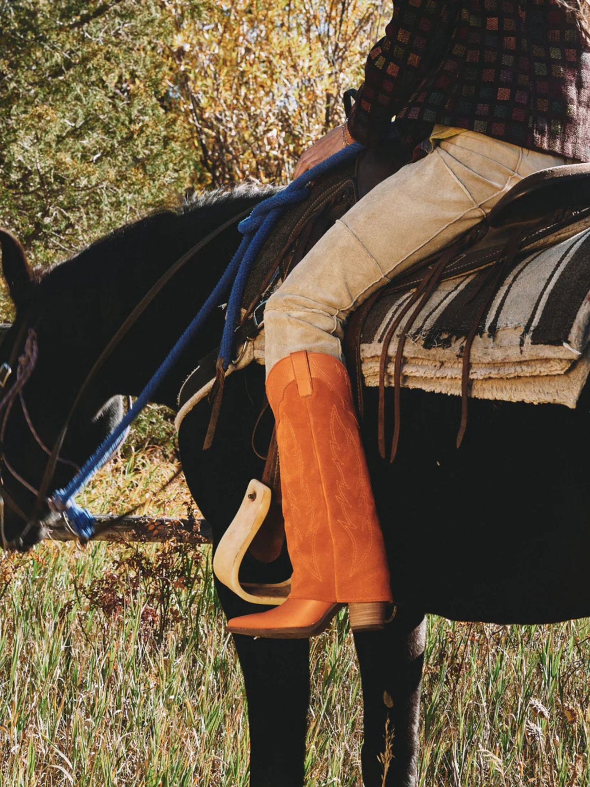 Dingo1969 Wild Fire Leather Boot orange 