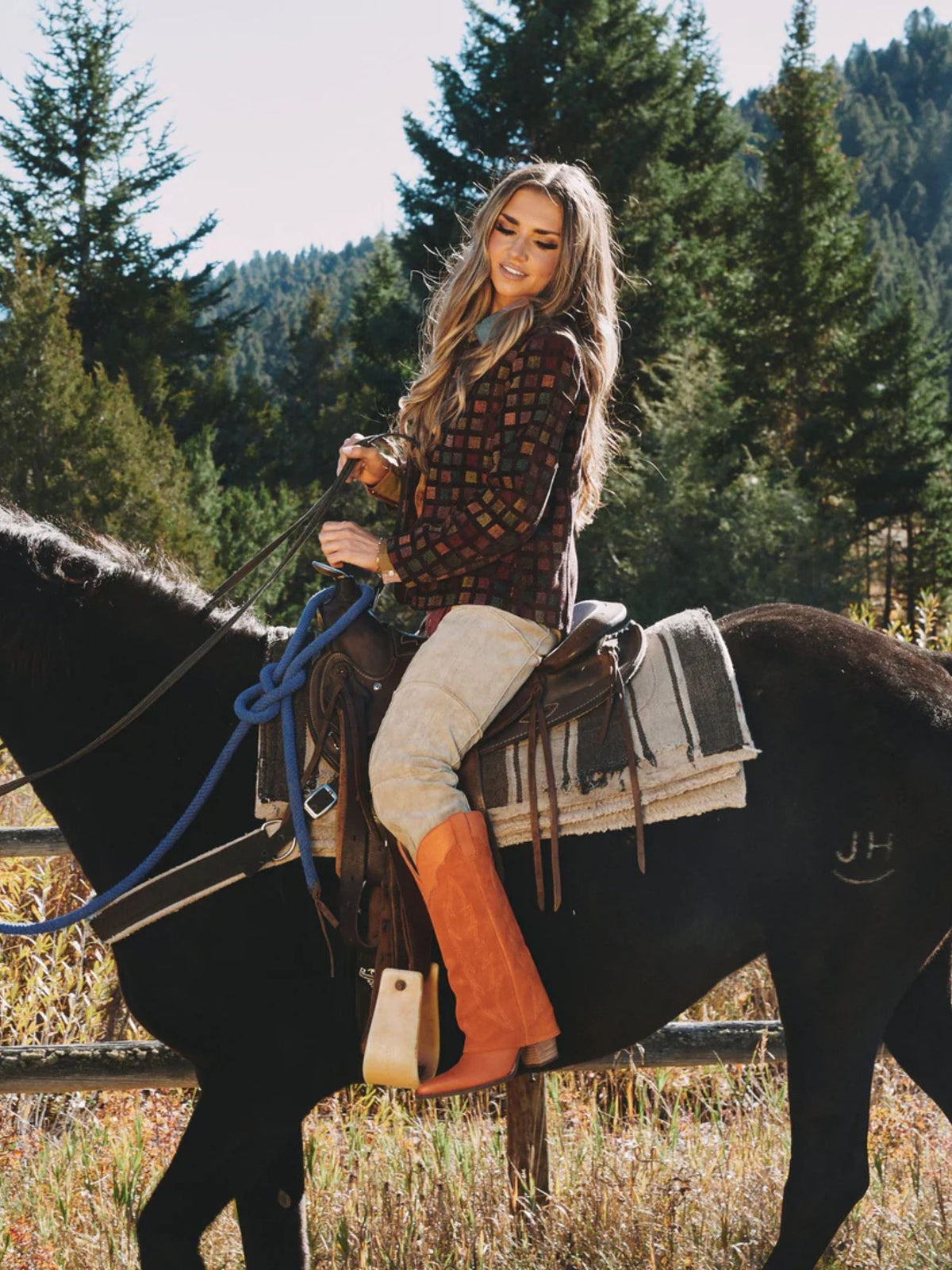 Dingo1969 Wild Fire Leather Boot orange 