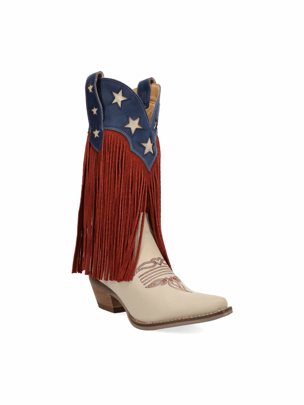 Dingo1969 Wild N' Free Fringe Leather Boot multi color