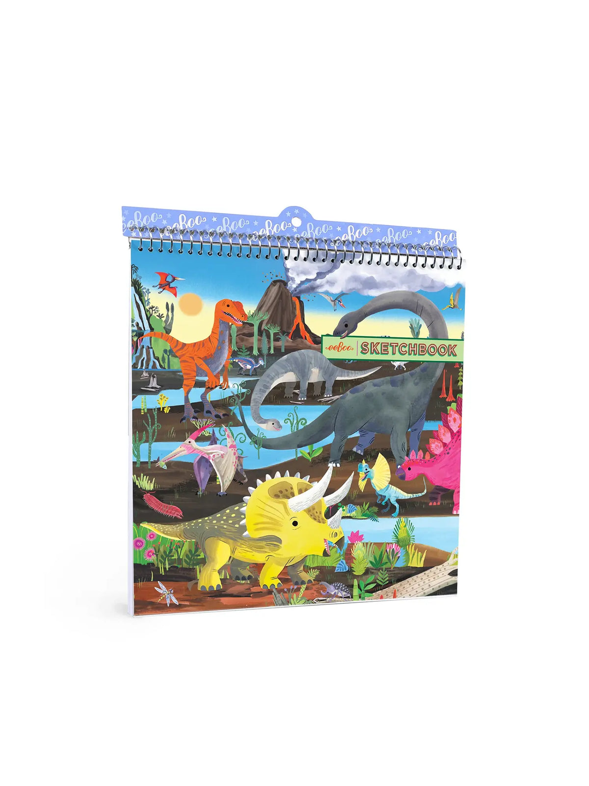 Dinosaur Square Sketchbook Notepad for Kids