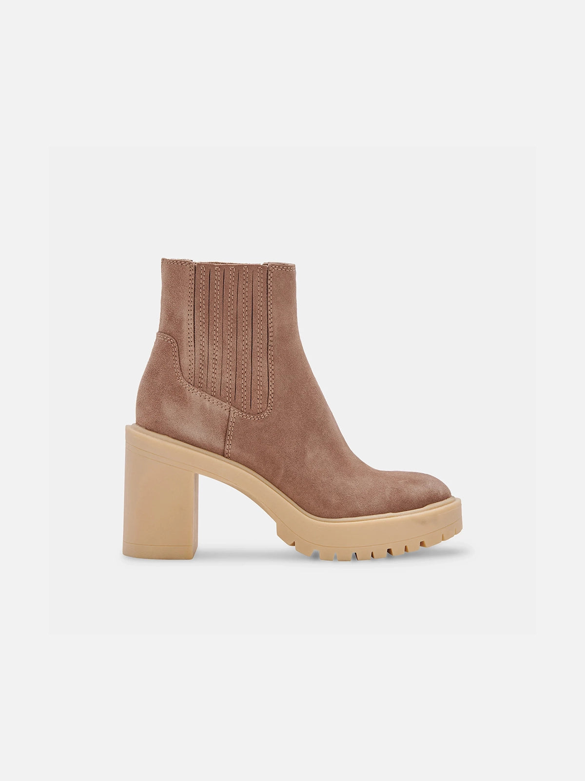 dolce vita caster h2o boots in mushroom suede