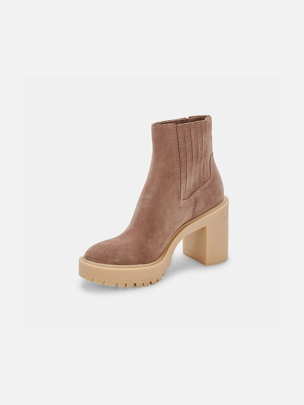 dolce vita caster h2o boots in mushroom suede