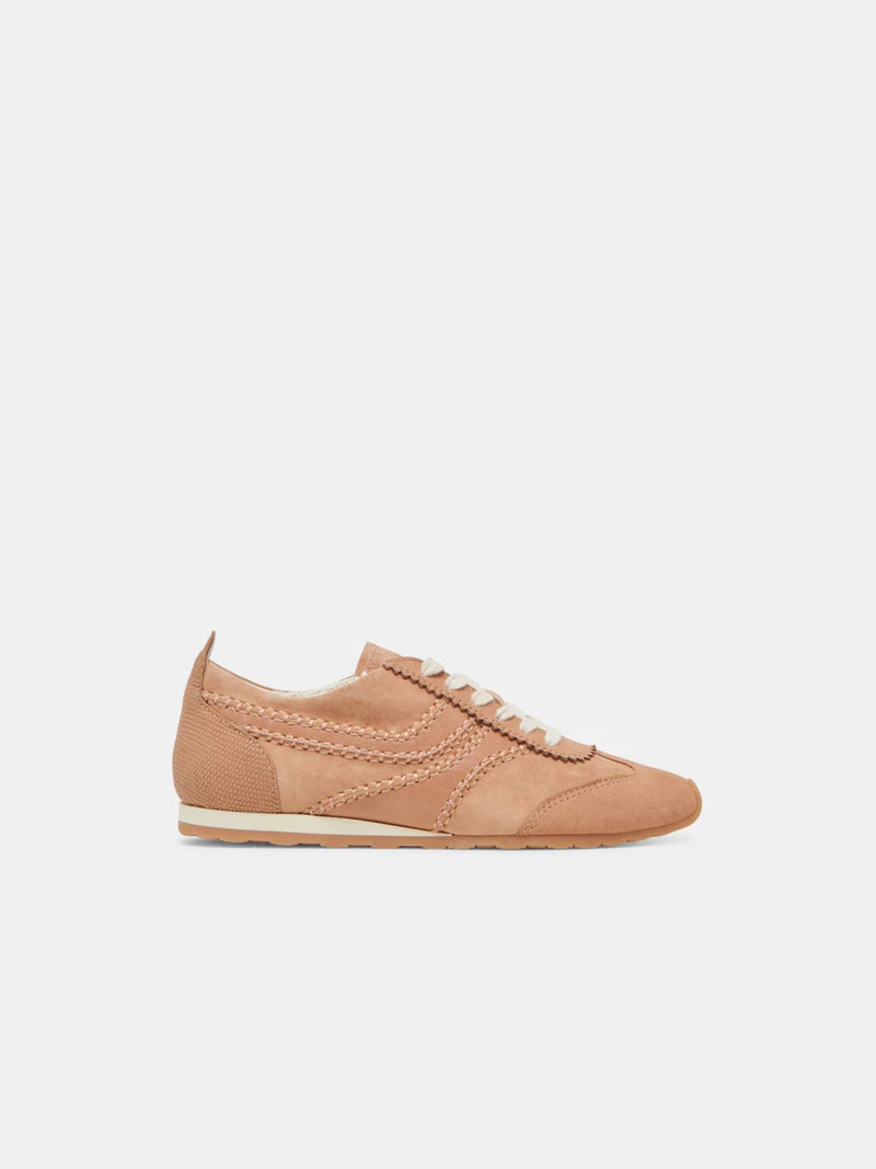 Dolce Vita Delany Nubuck Sneakers in pecan 