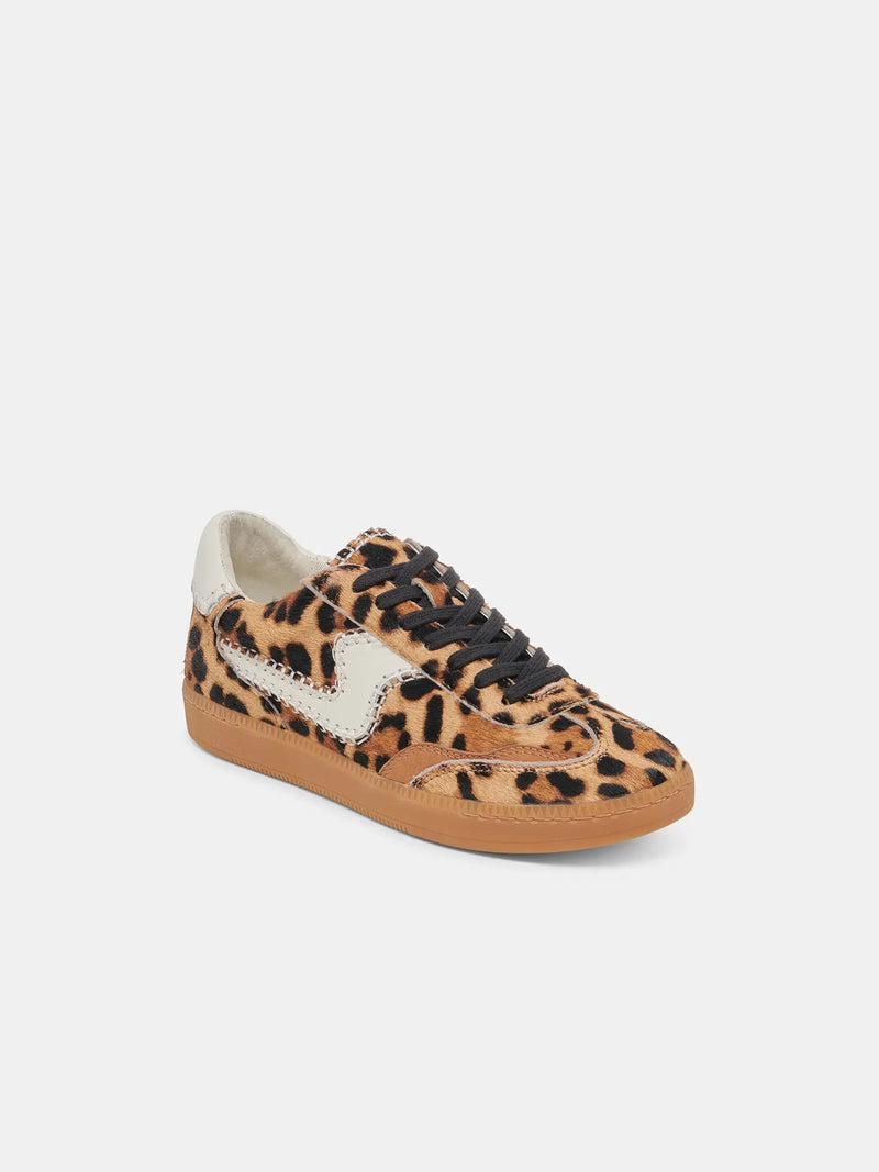 Dolce Vita Notice Stitch Sneakers Dark Leopard