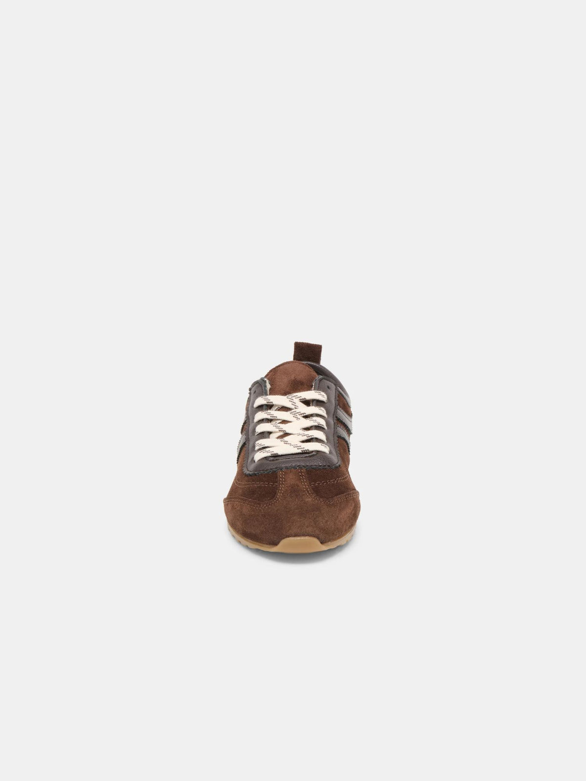 Dolce Vita Viper Suede Sneaker  dark brown 
