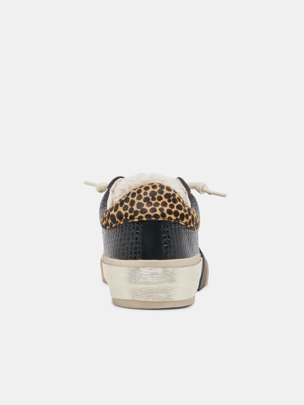 Dolce Vita Zina Woven Plush Sneaker Black Multi