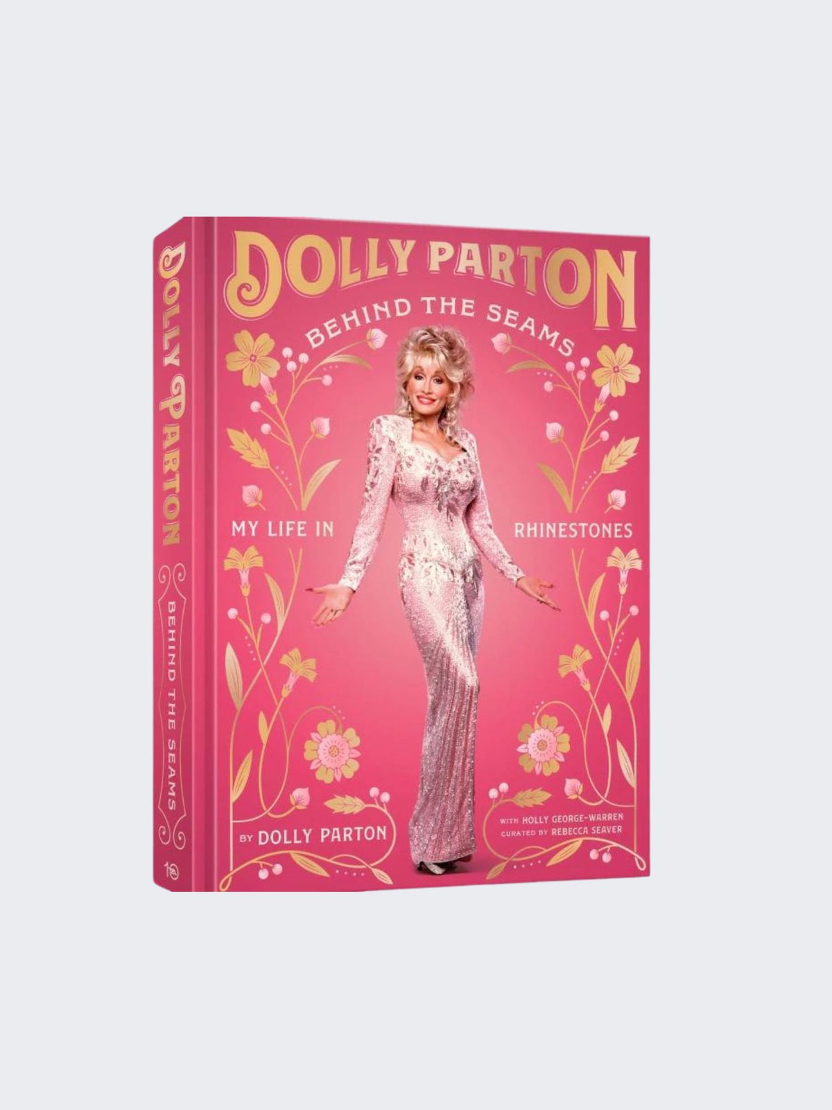 dolly parton behind the seams my life in rhinestones book-front cover