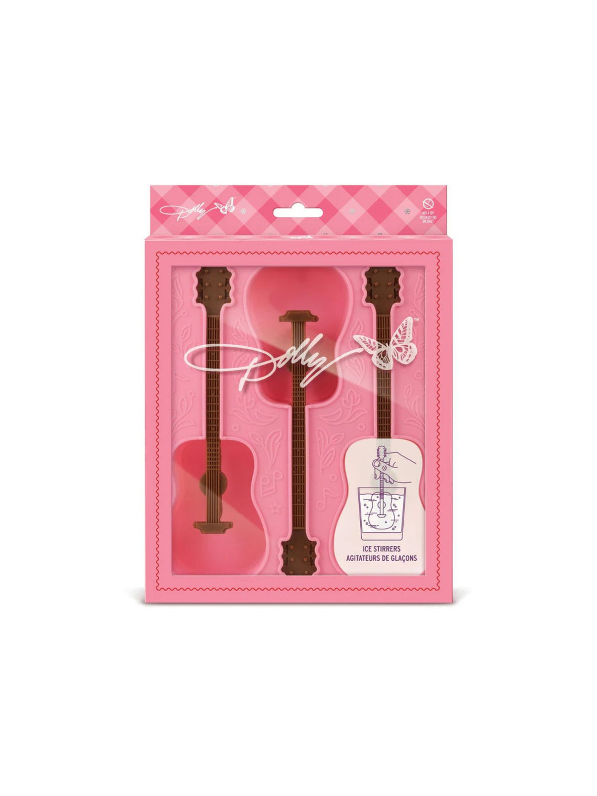 Dolly Guitar Ice Stirrers