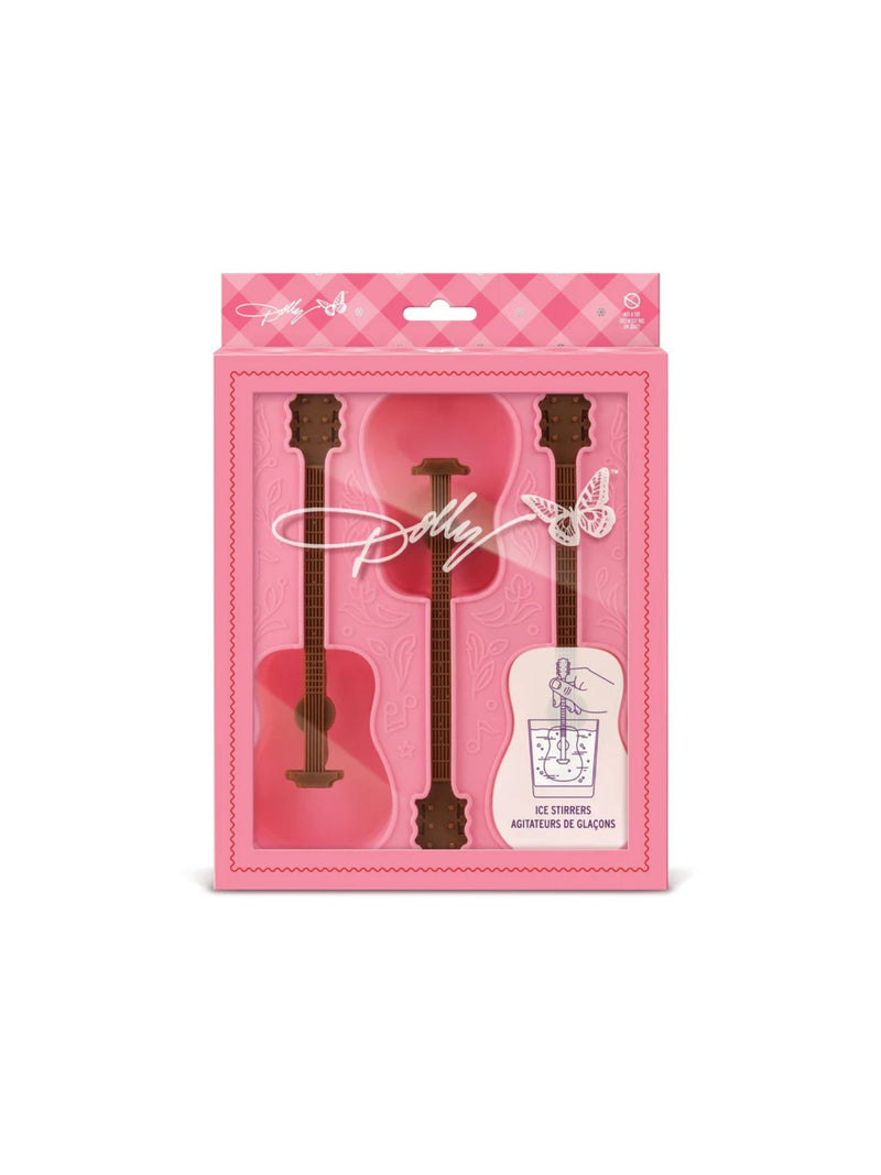 Dolly Guitar Ice Stirrers