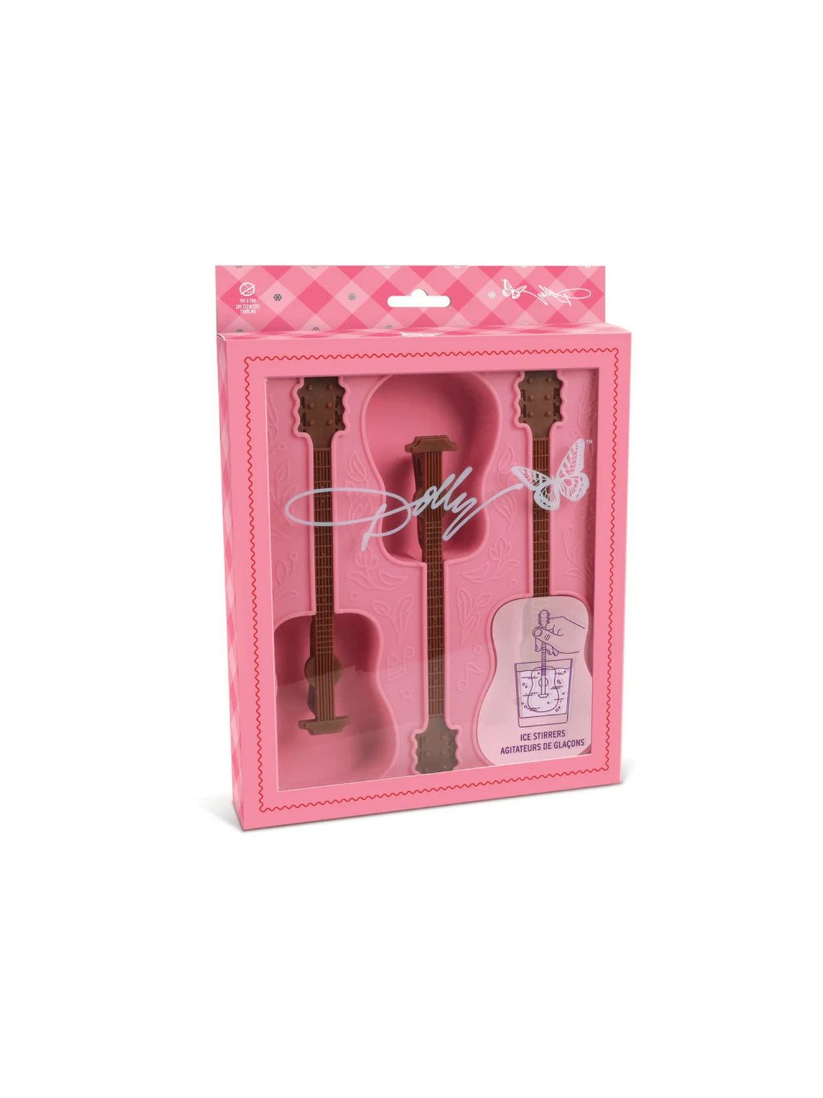 Dolly Guitar Ice Stirrers