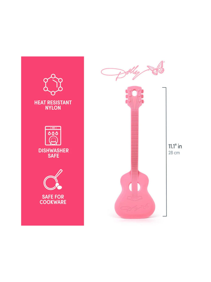 Dolly Pink Guitar Spatula