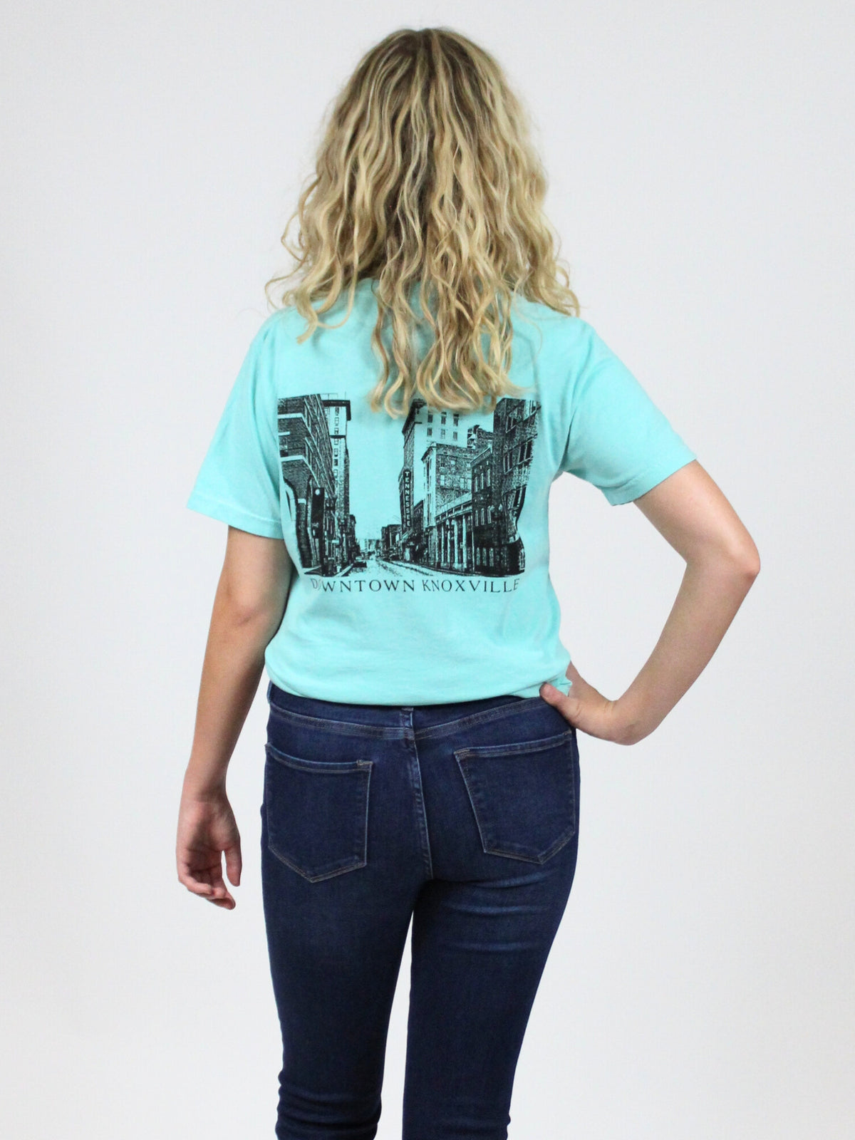 knoxville tennessee comfrot colors tee back view