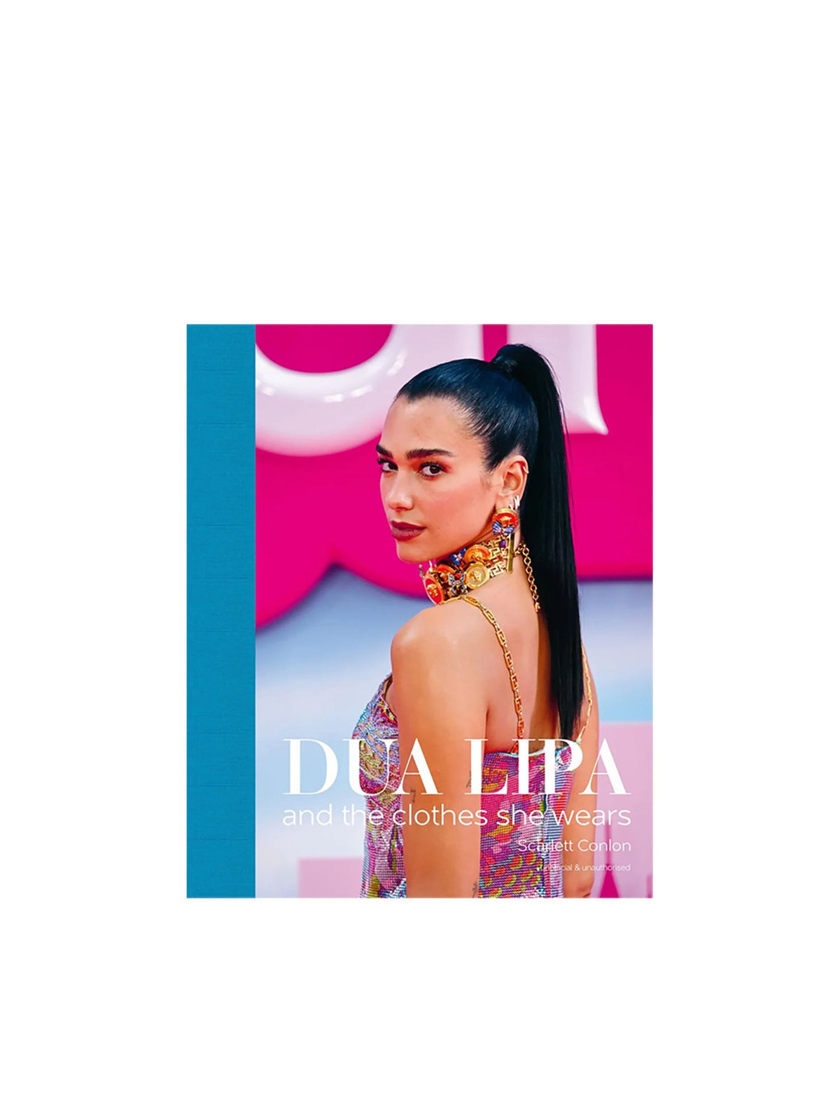 Dua Lipa and the Clothes She Wears Book-front cover