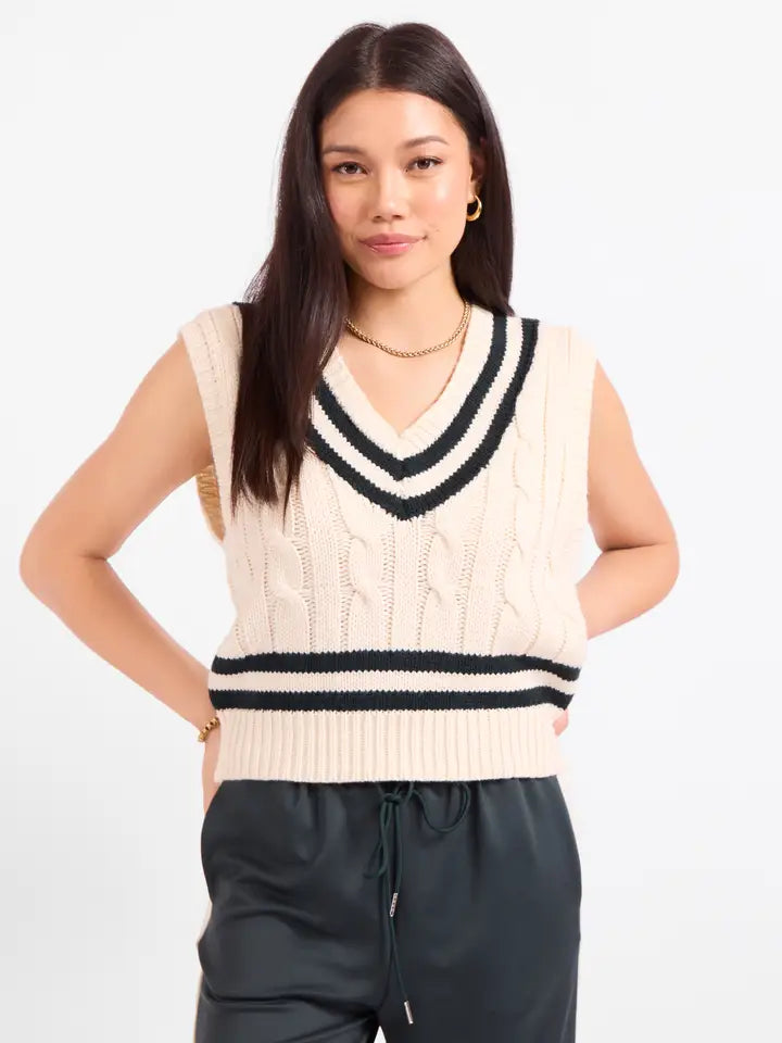 Novel V Neck Sweater Vest