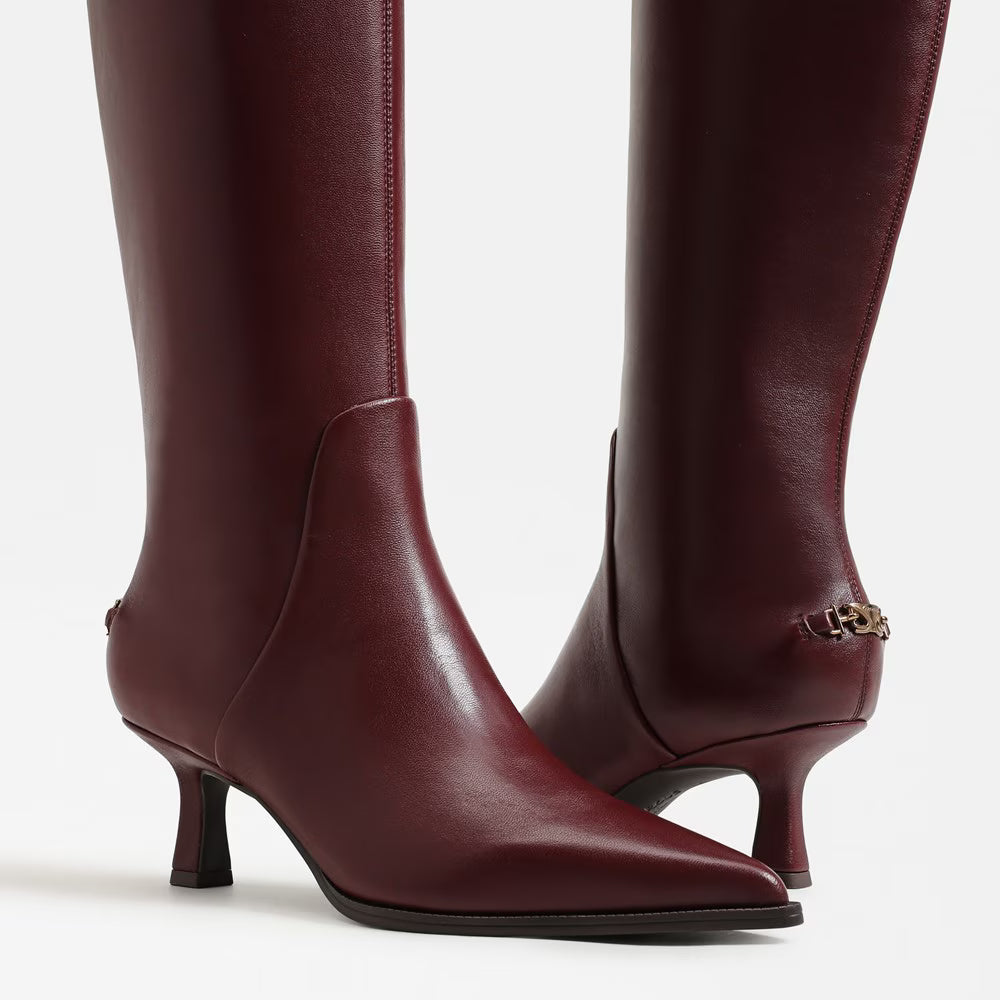 Circus NY by Sam Edelman Yulia Knee High Boot: Chianti Leather