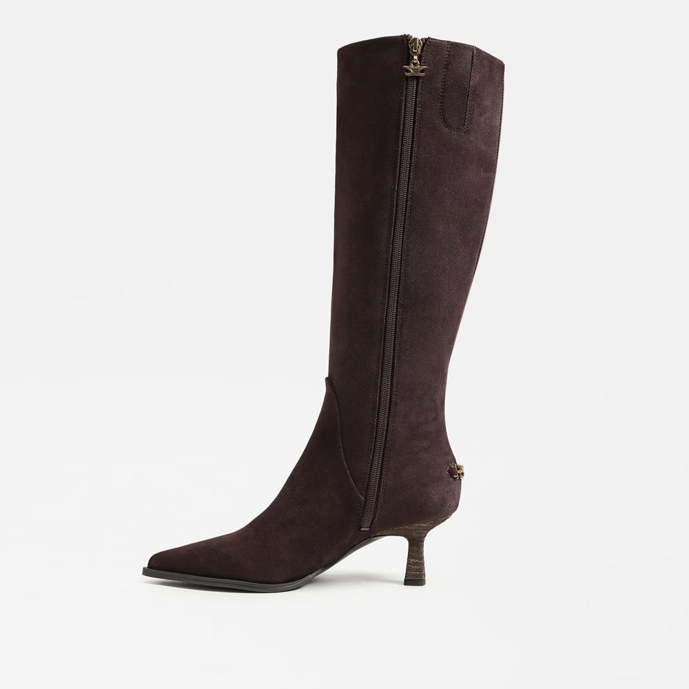 Circus NY by Sam Edelman Yulia Knee High Boot in chocolate suede