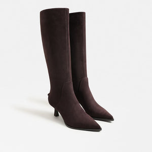 Circus NY by Sam Edelman Yulia Knee High Boot in chocolate suede