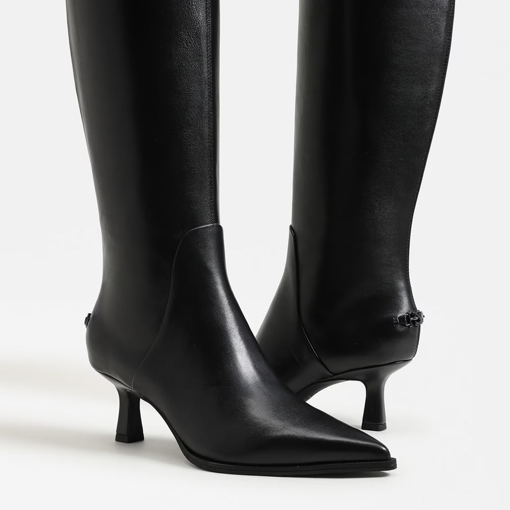 Circus NY by Sam Edelman Yulia Knee High Boot: Black Leather