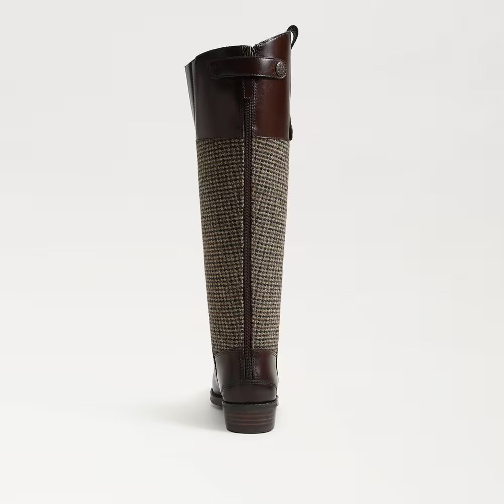 Sam Edelman Penny Leather Riding Boot in brown multi 