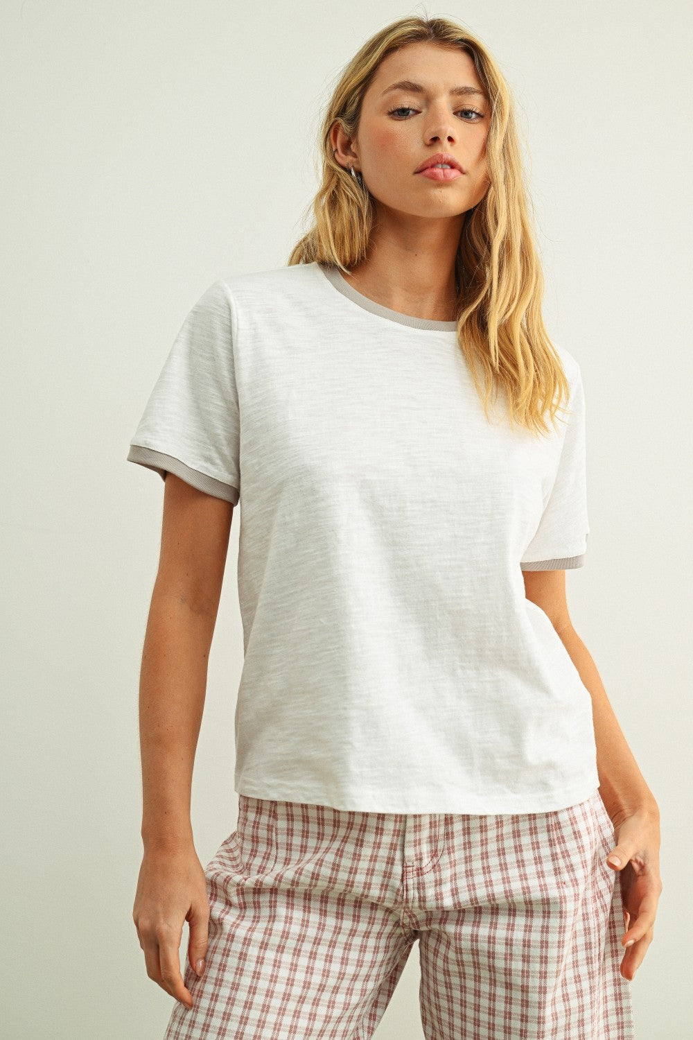 Slub Ringer Tee