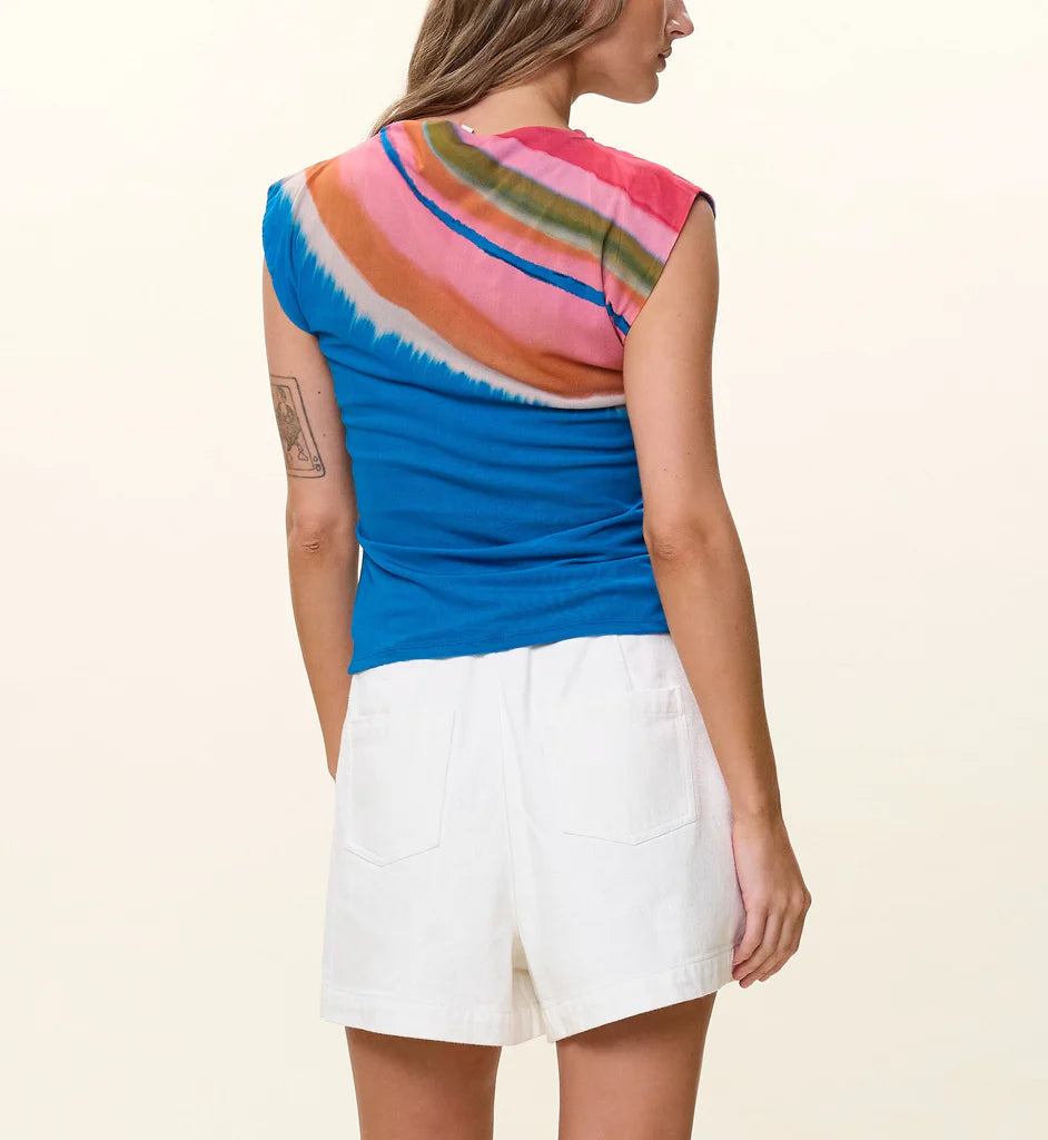 Cleobella Ellie Top  watercolor stripe