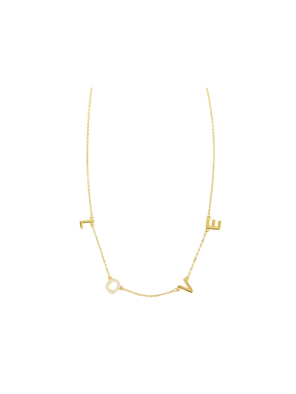 Love Pave Necklace