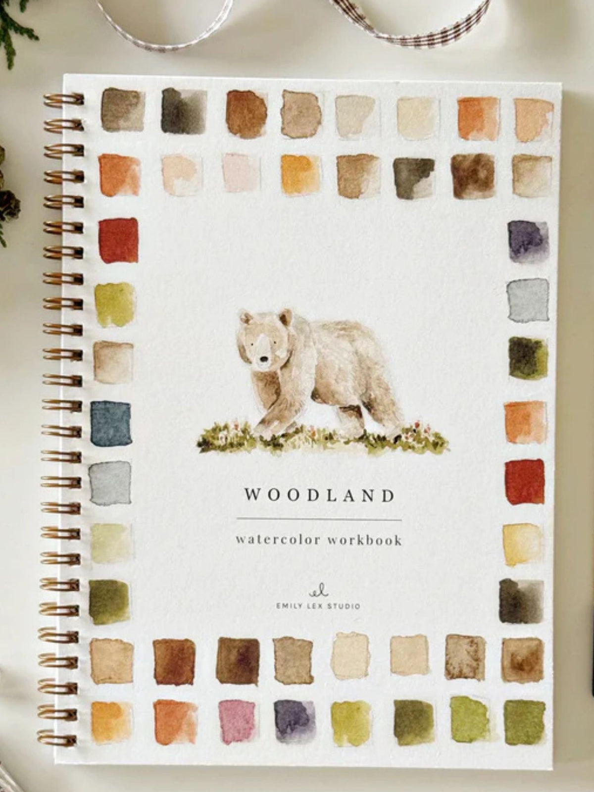 Emily Lex Studio Watercolor Workbook woodland 