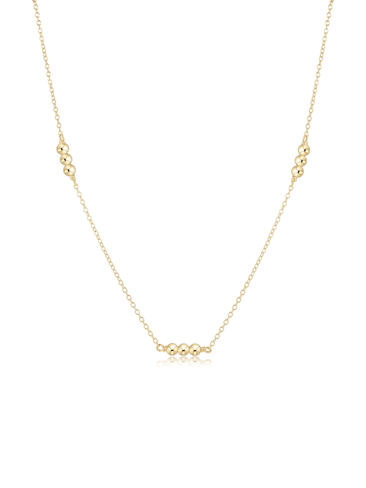 enewton 17" Choker Joy Simplicity Chain Gold - Gold 3mm