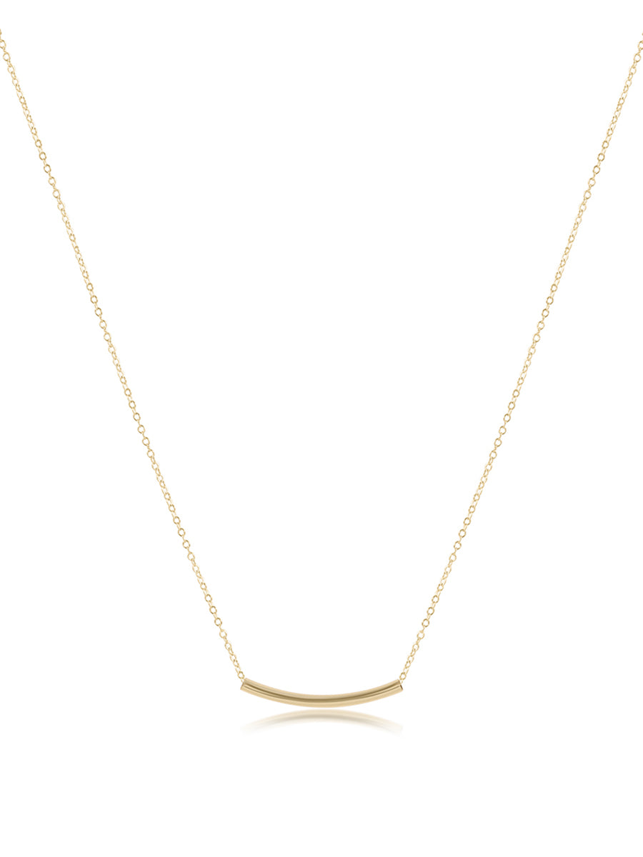 enewton 16" Bliss Bar Small Gold Necklace