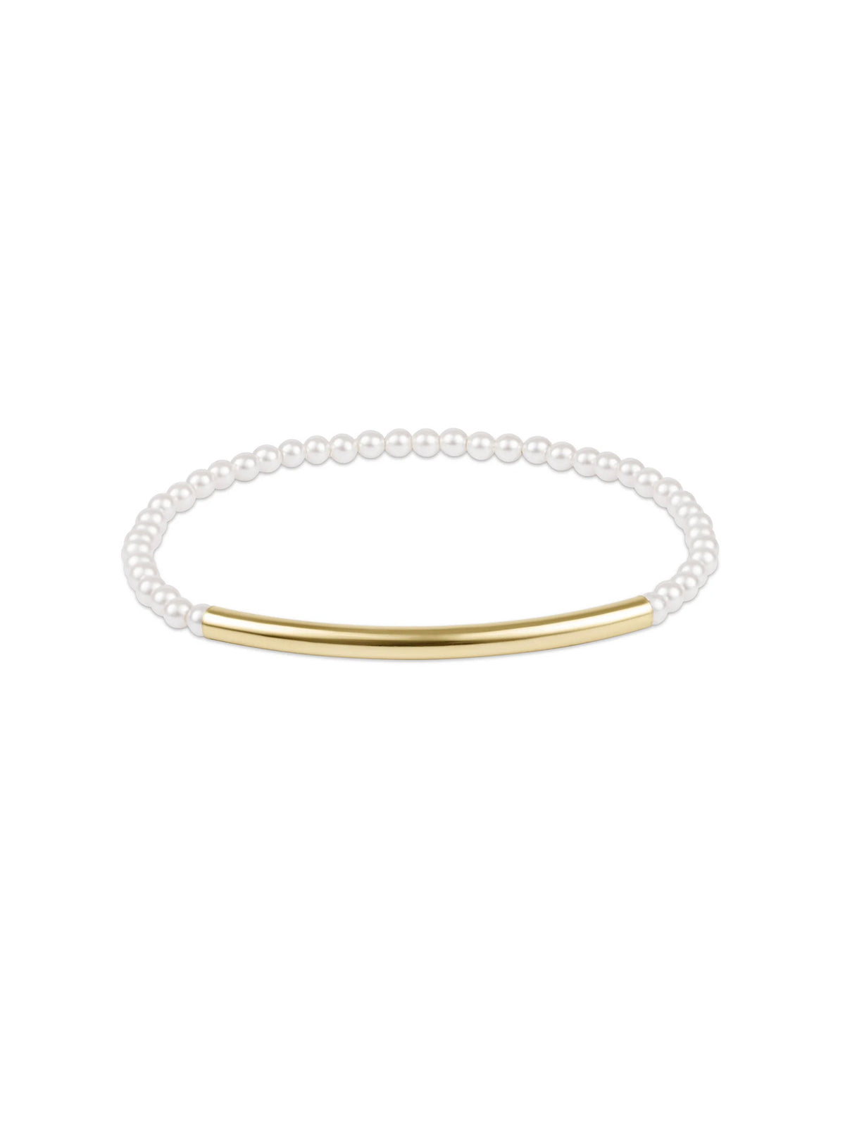enewton Bliss Bar Smooth Pearl 3mm Bracelet