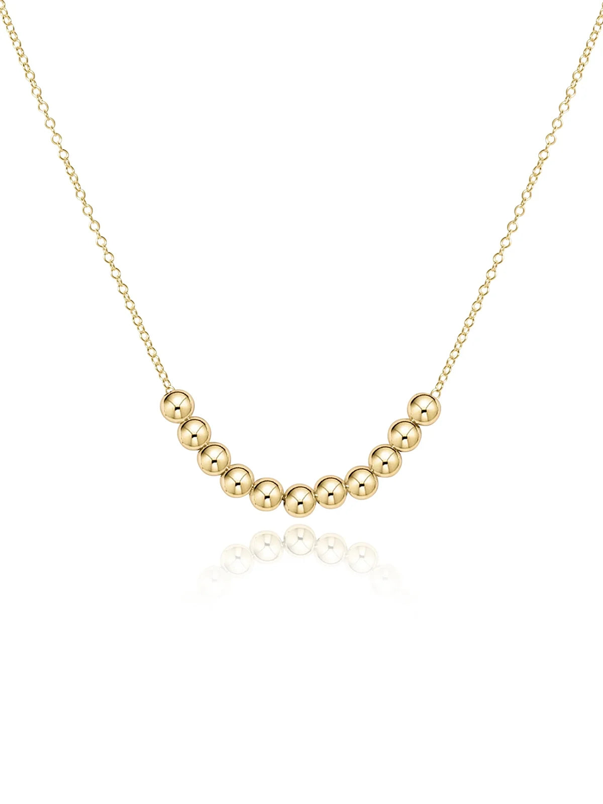 enewton 16" Classic Beaded Bliss Necklace Gold
