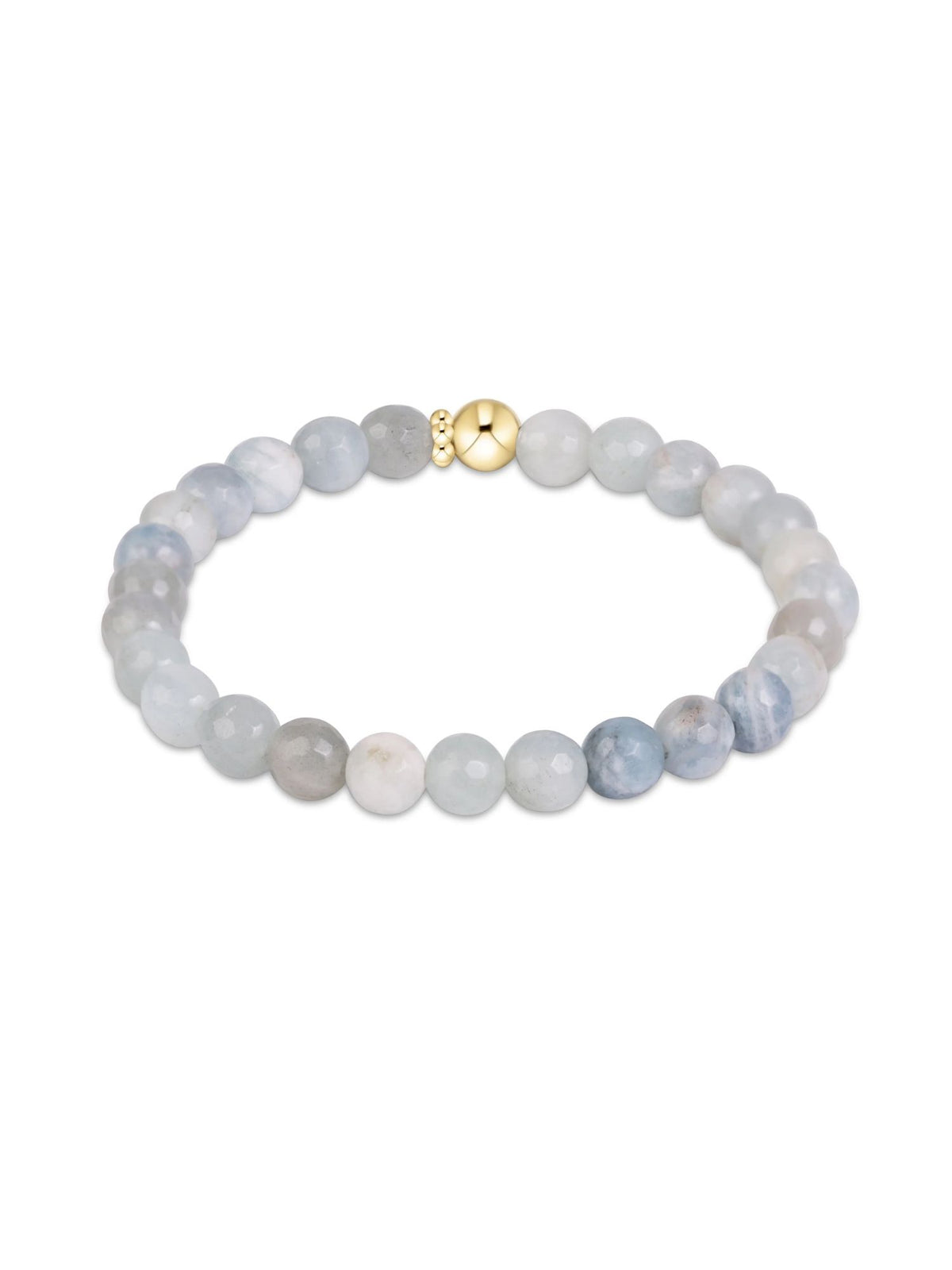 enewton Classic Gemstone Gold Bracelet: 6mm