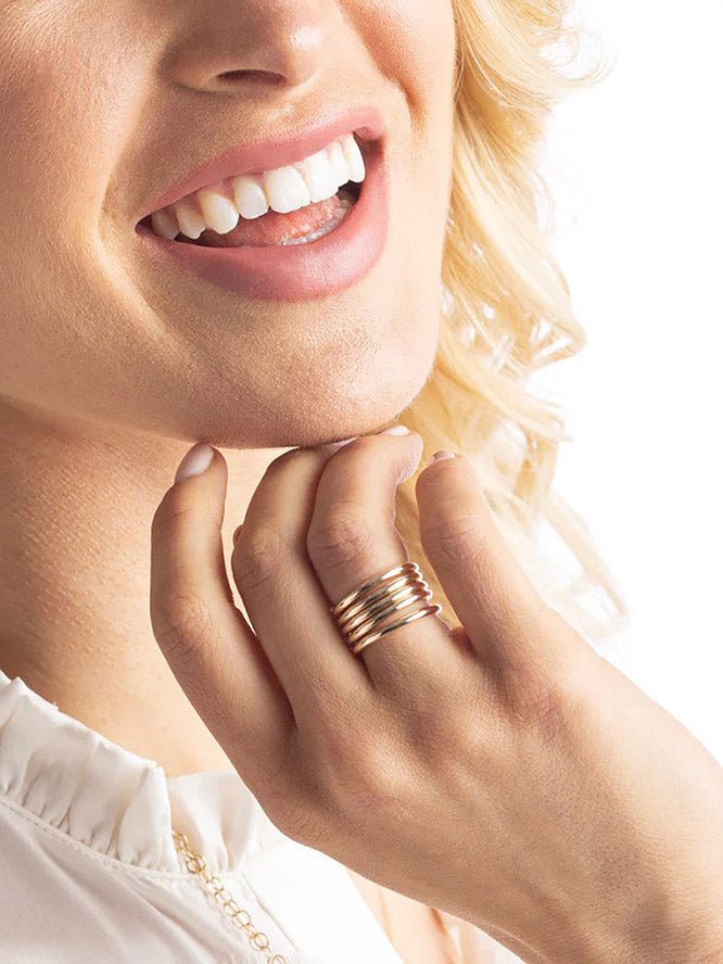enewton Classic Gold Band Ring