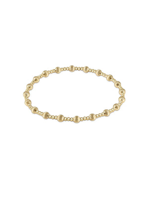 enewton Dignity Sincerity Pattern 4mm Gold Bead Bracelet 14k Gold-Filled