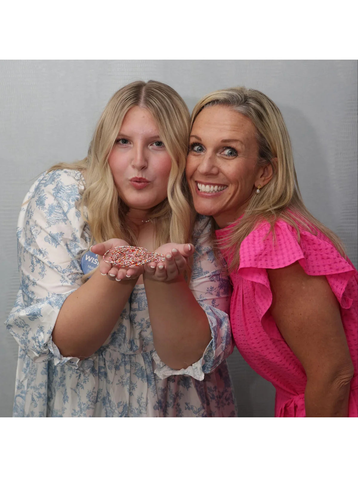 enewton egives to Kat's Wish Bracelet Gold Beaded Bracelet Multicolor