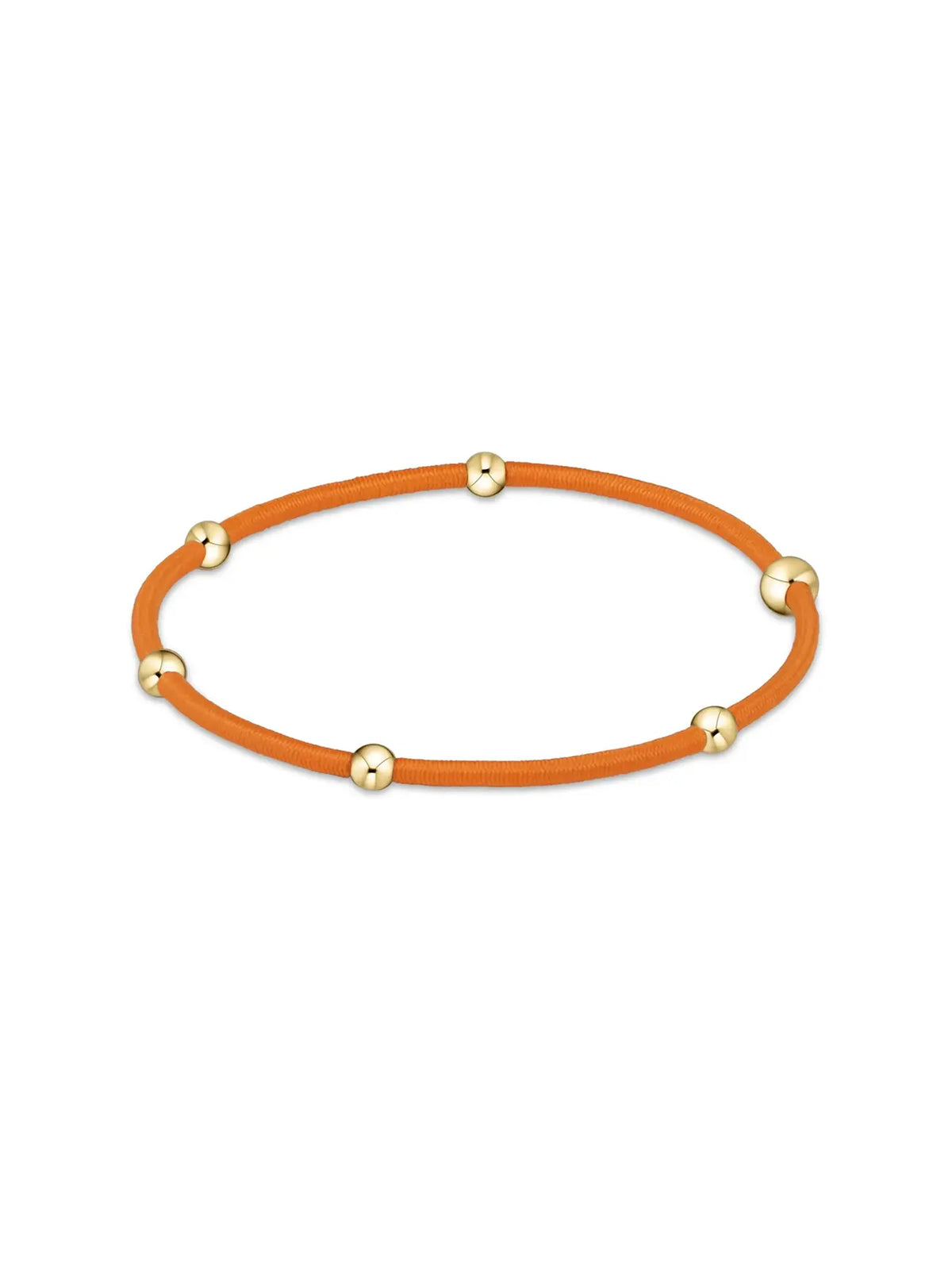 enewton Gameday Essentials Bracelet Stack Gold Orange & White Set of 2 Tennessee Volunteers Game Day