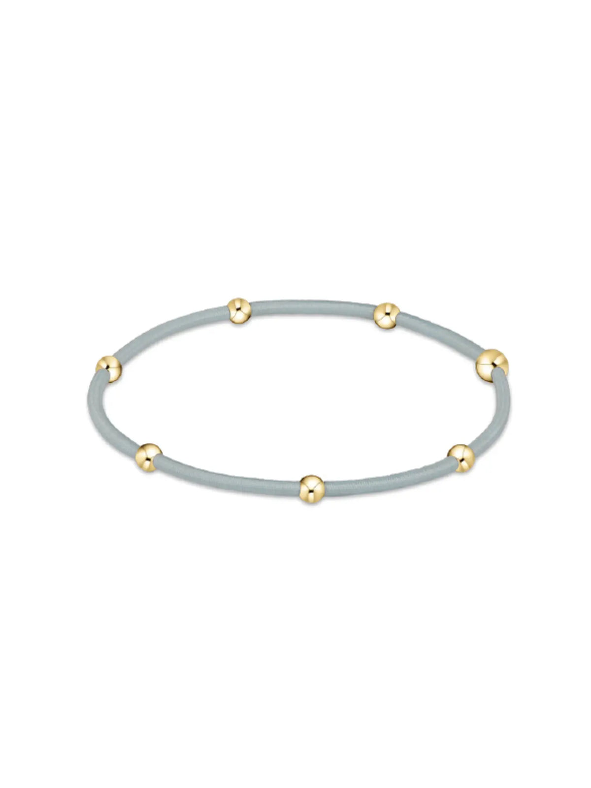 enewton Essentials Cord Bead Bracelet Hair-Tie Gold-Filled Signature