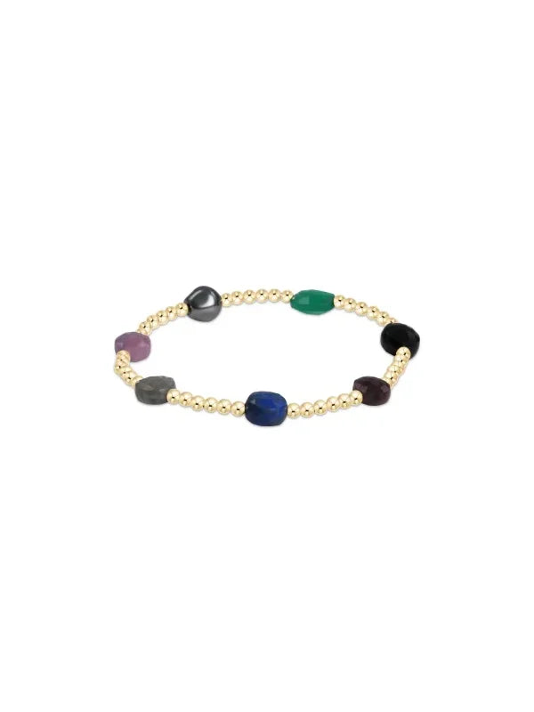 enewton Extends Admire Gold 3mm Bead Bracelet Hot Mess 7.25"