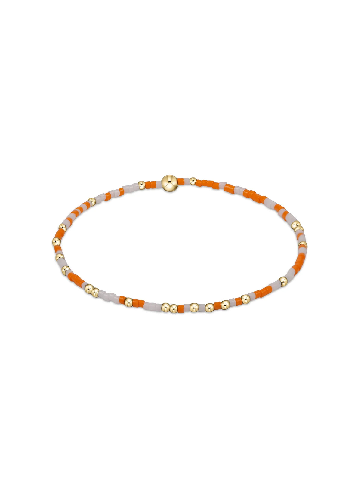 enewton Extends Gameday Hope Unwritten Bracelet Gold Orange White 14k Gold-Filled Tennessee Volunteers Game Day
