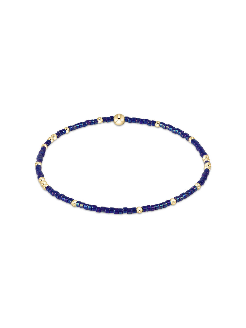 enewton Extends Hope Unwritten Bracelet 7.25" Blue Metallic