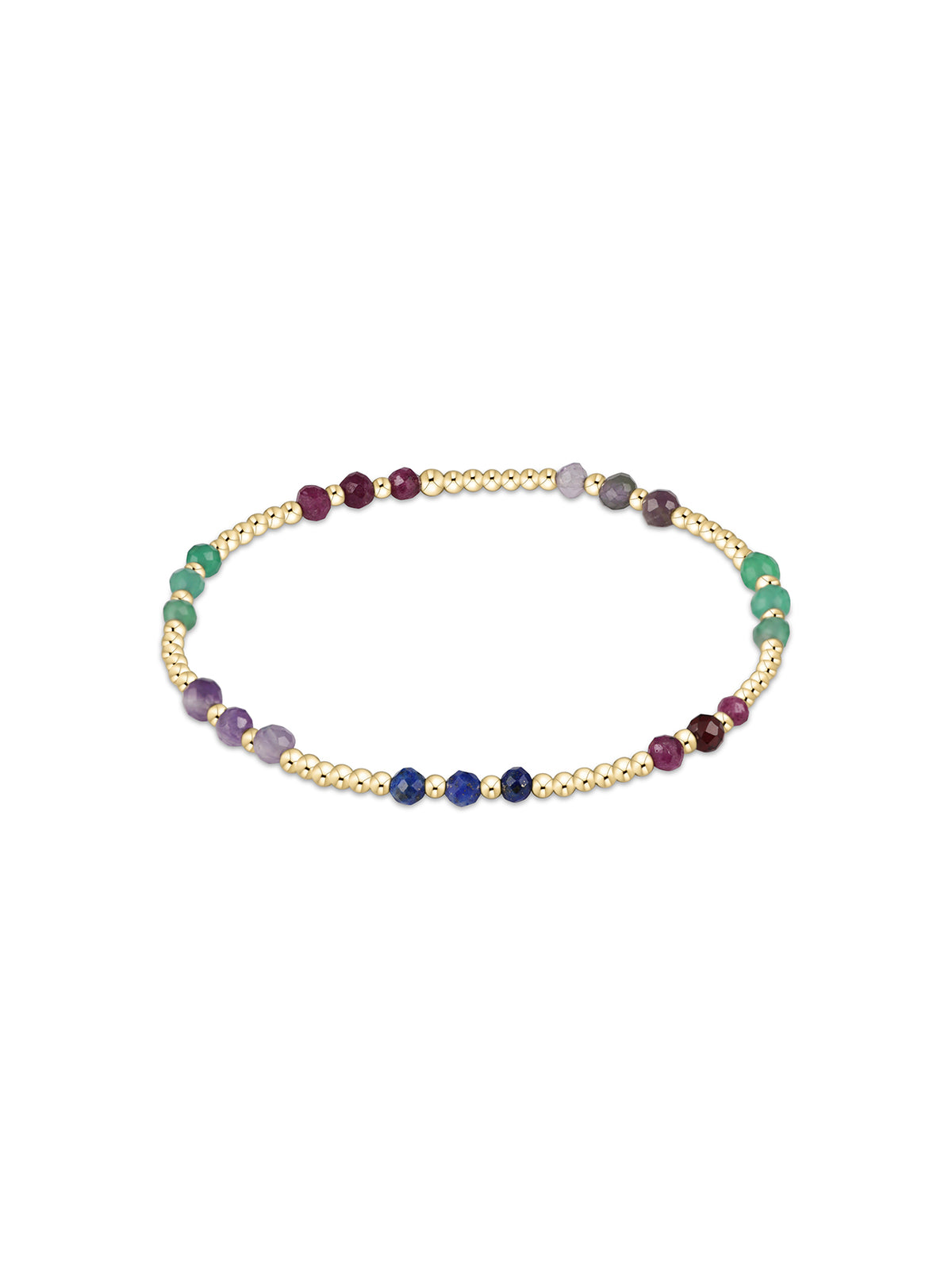 enewton Gemstone Gold Joy Pattern 3mm Bead Bracelet Hot Mess Fall Winter 2025
