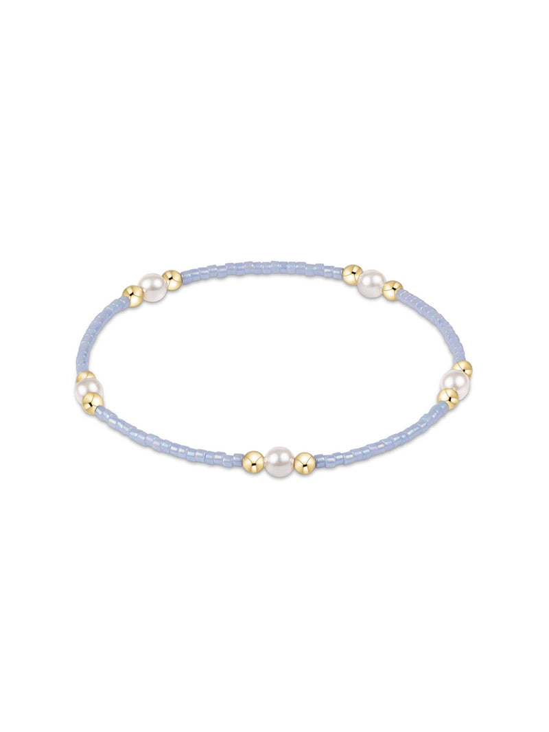 enewton Hope Purpose Pearl Bracelet - Ocean Mist