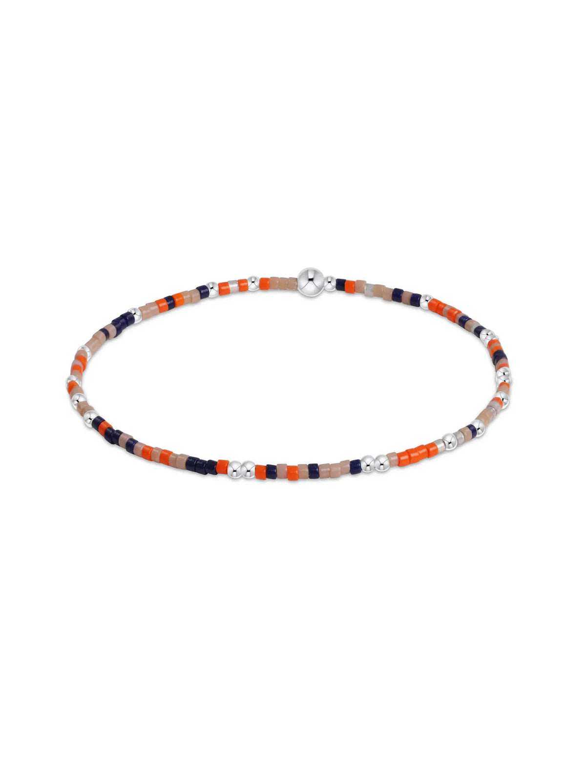 enewton Hope Unwritten 2mm Sterling Silver Bead Bracelet Give 'Em Pumpkin to Talk About