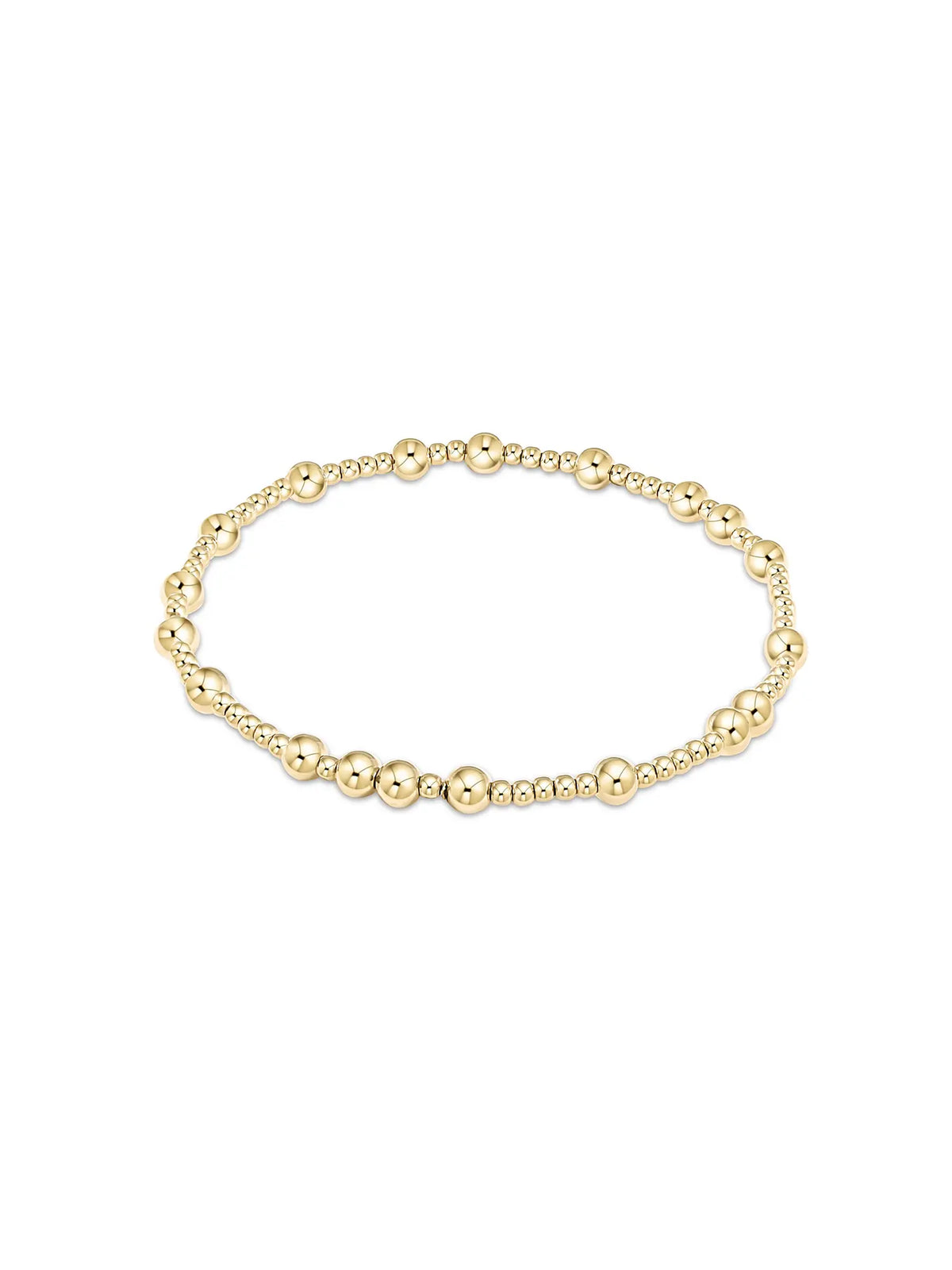 enewton hope unwritten 14k gold filled bead bracelet 4mm