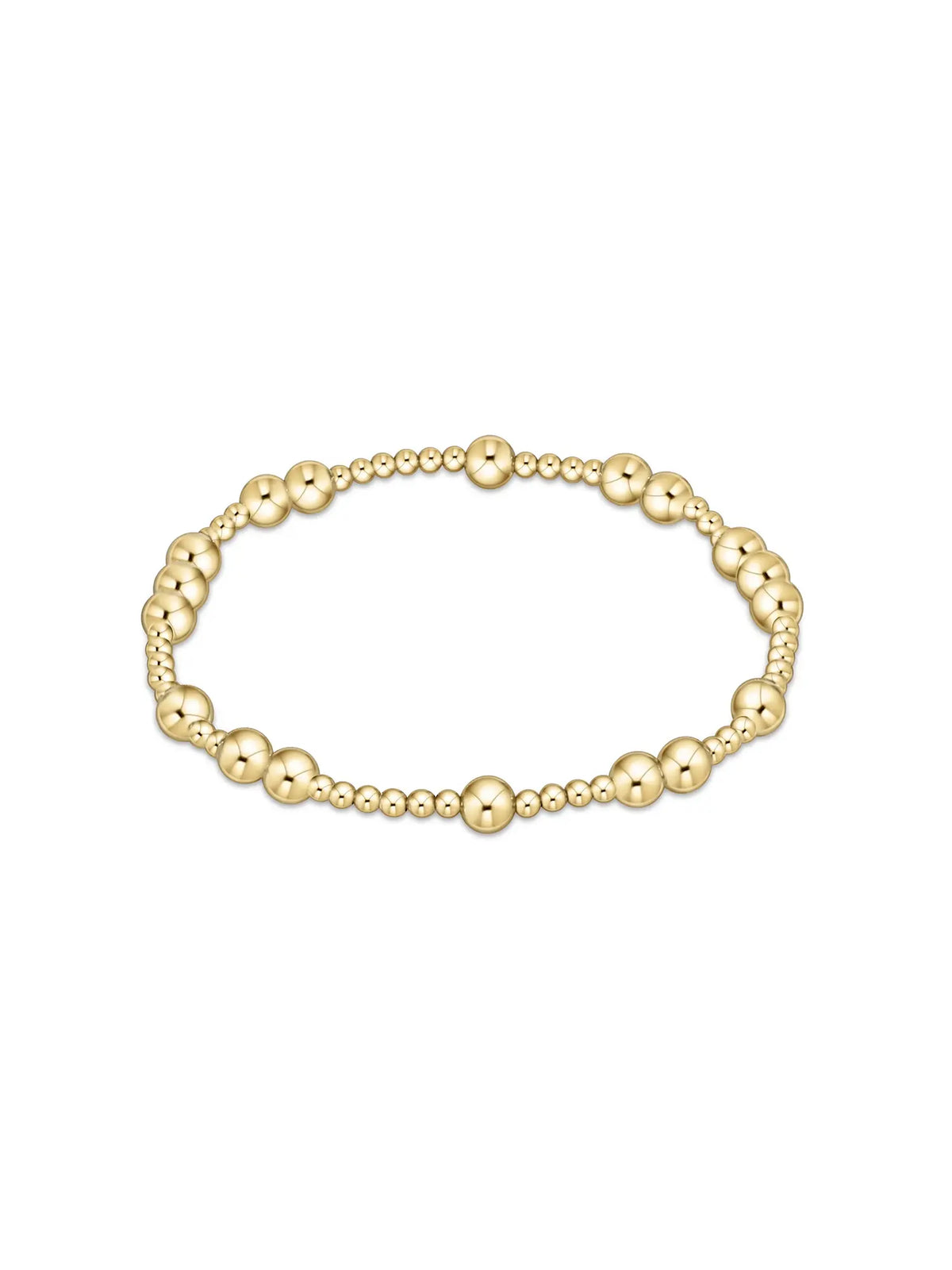 enewton hope unwritten 14k gold filled bead bracelet 5mm